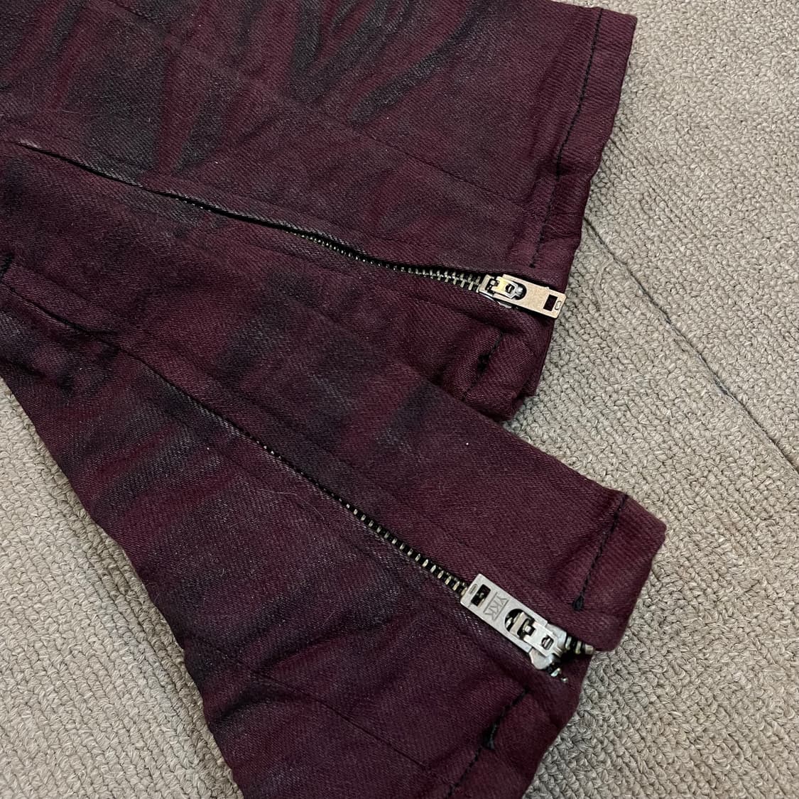 JOHNNY WOLF 블리치드 스키니 팬츠 상품이미지6