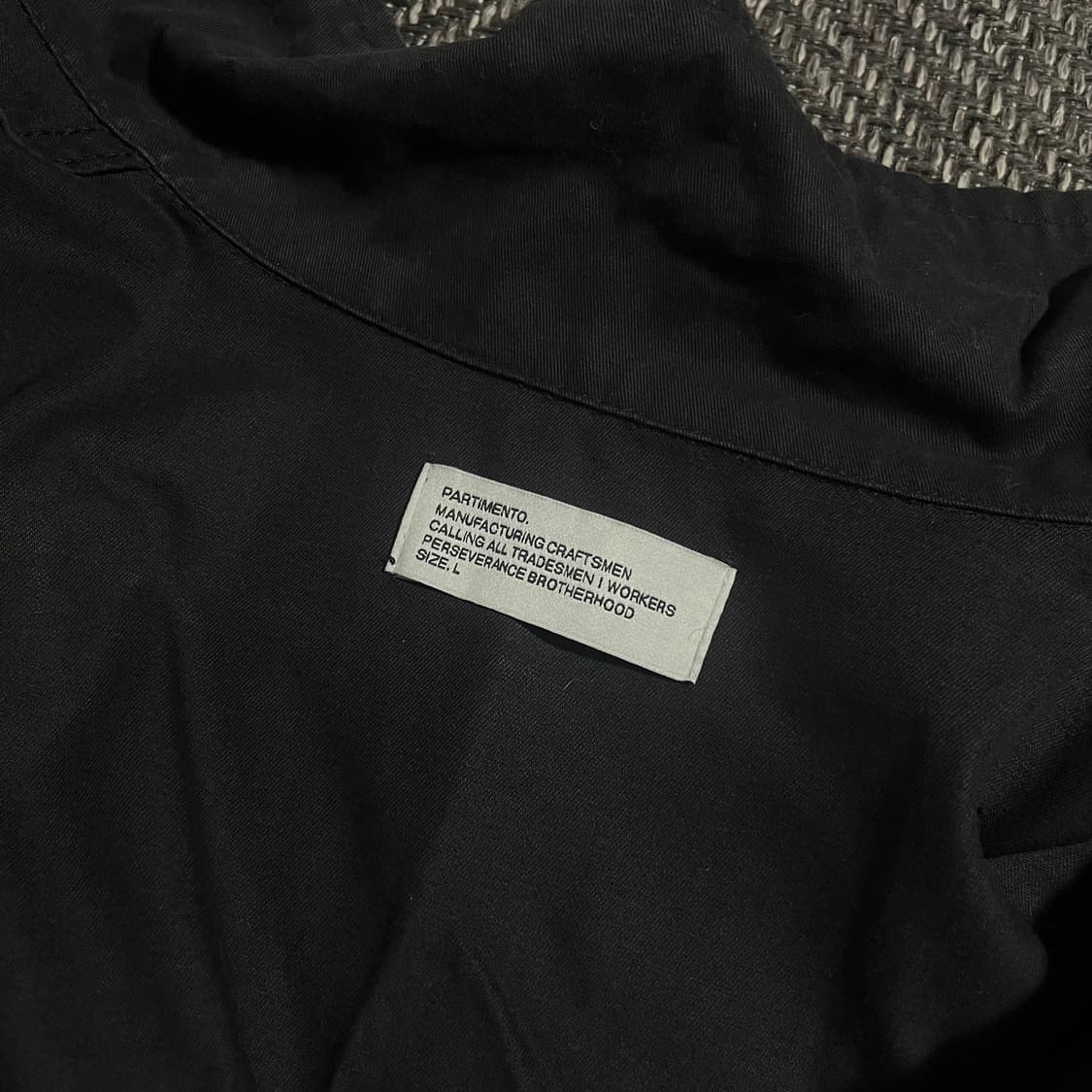 [L] PARTIMENTO 파르티멘토 면 집업 자켓 상품이미지4