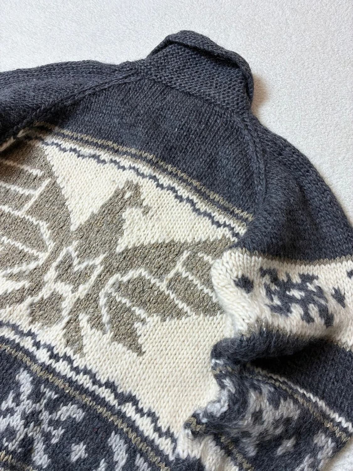 CREATION CUBE 90's 재팬 헤비 울 코위찬 PN6672    상품이미지5