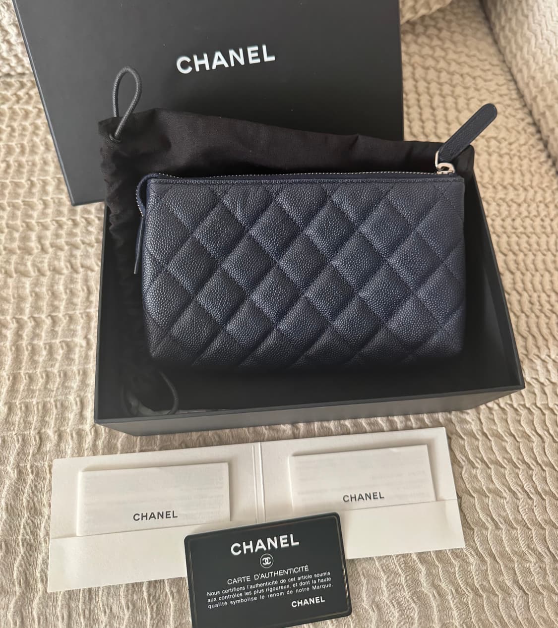 샤넬 클래식 코스메틱케이스 미니파우치백 미니클러치백 상품이미지3