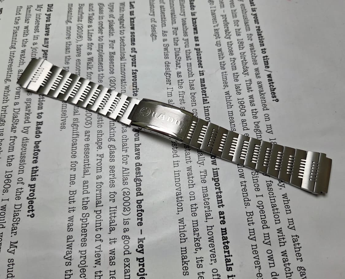 빈티지 라도 러그 18mm 메탈 브레이슬릿 시계줄  상품이미지3