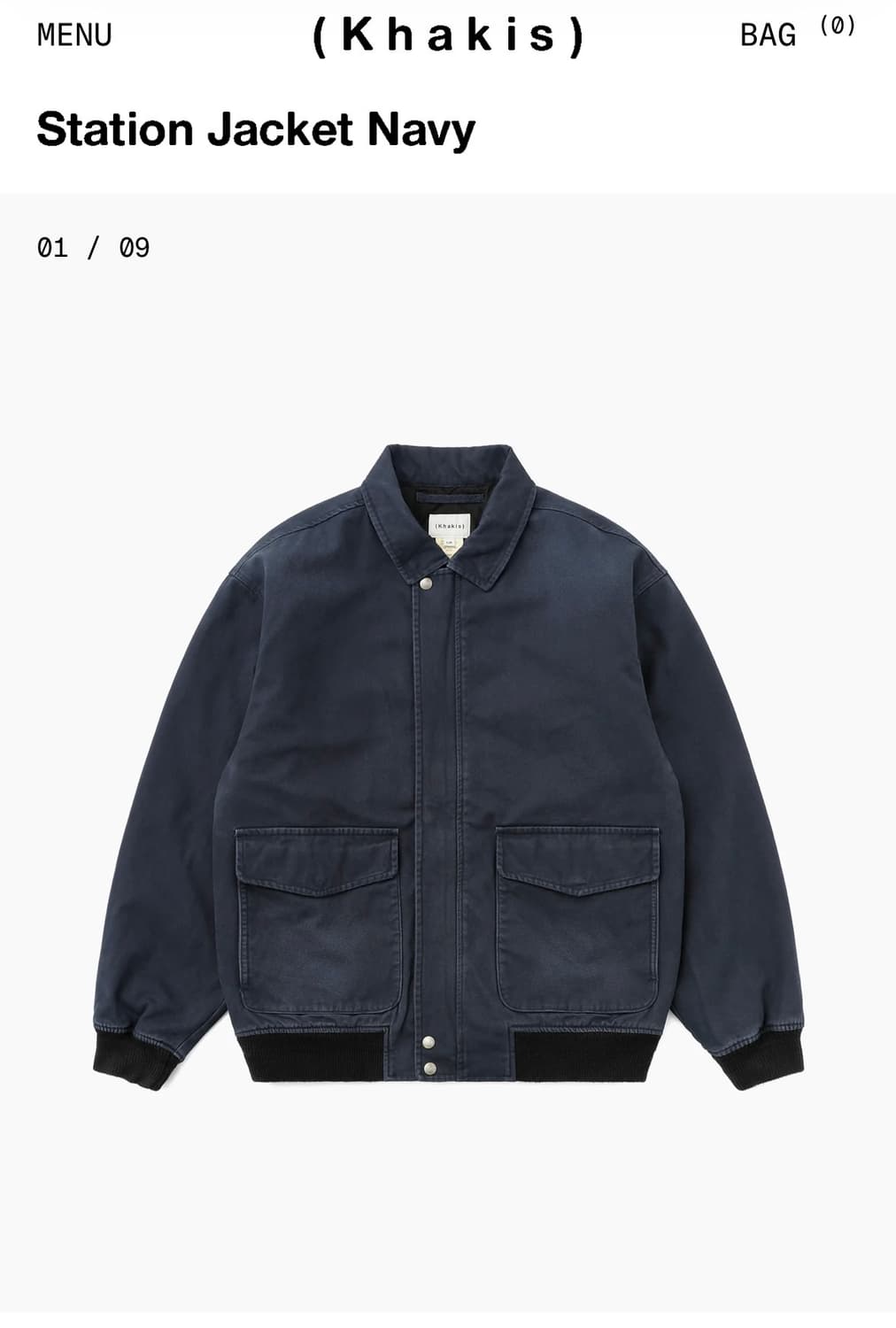 카키스 자켓 M 상품이미지1