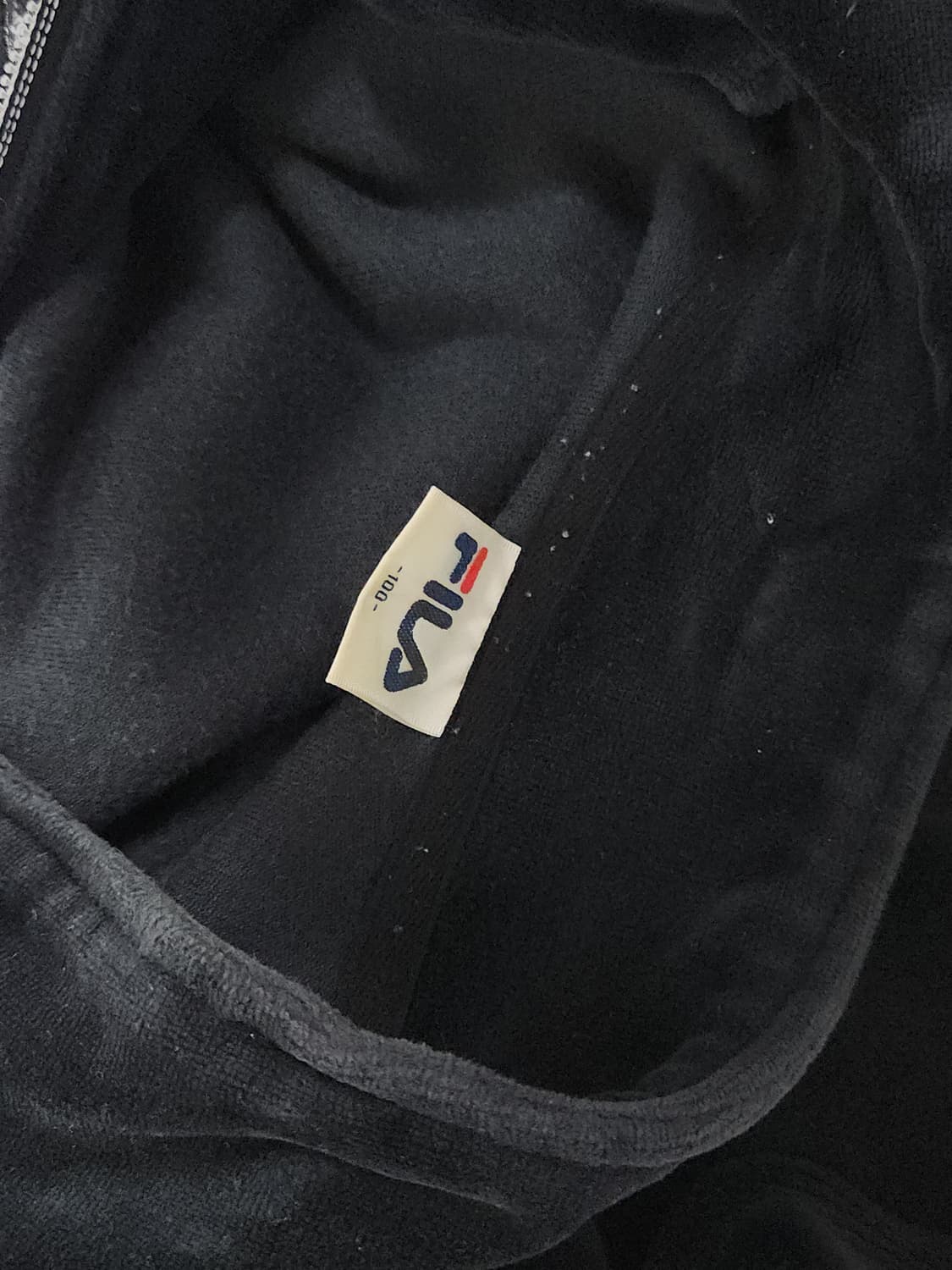 Y2k 갸루 펑크 벨벳 큐빅 집업 상품이미지4