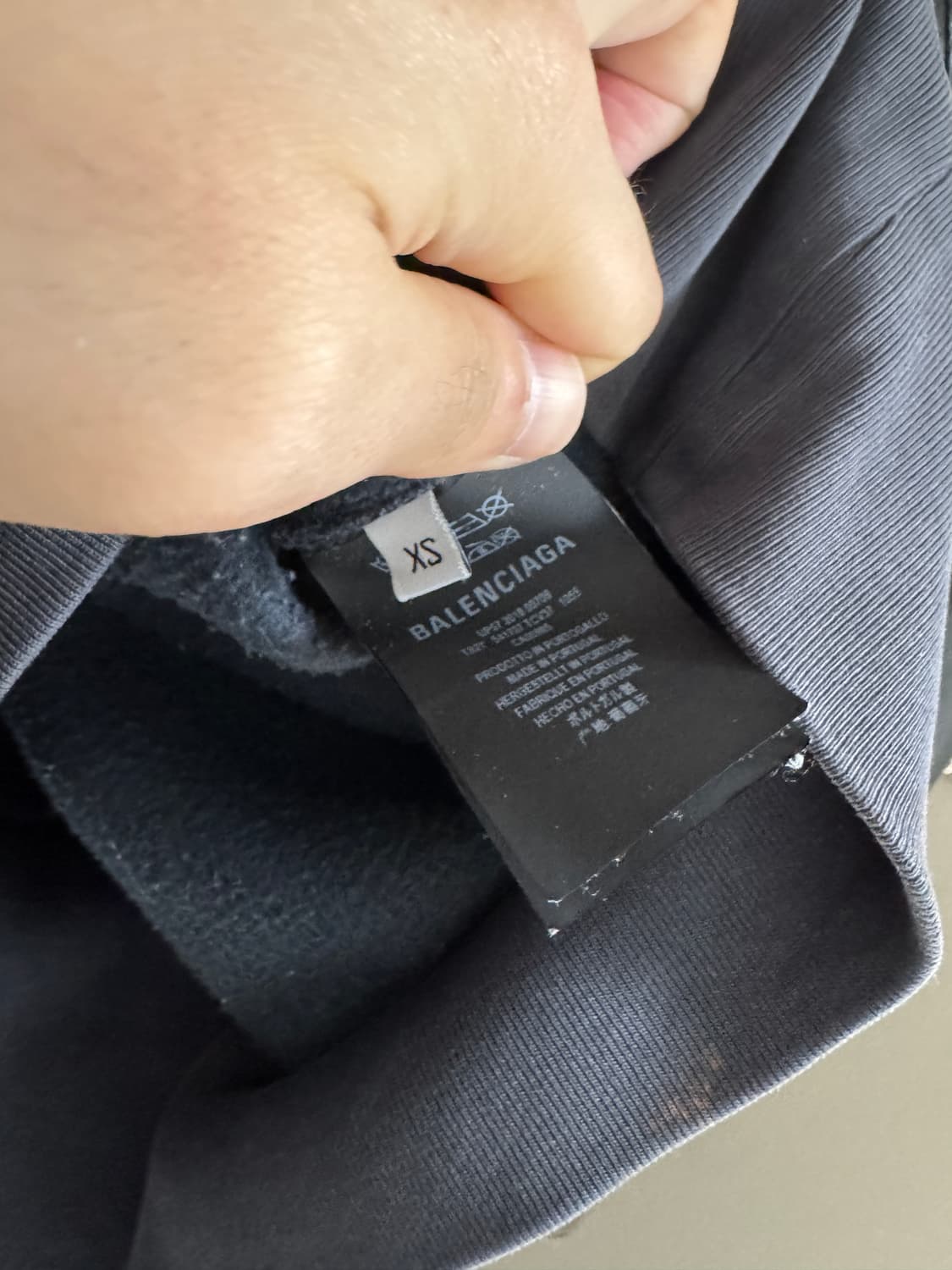 발렌시아가 스피드헌터 후드티 XS 상품이미지9