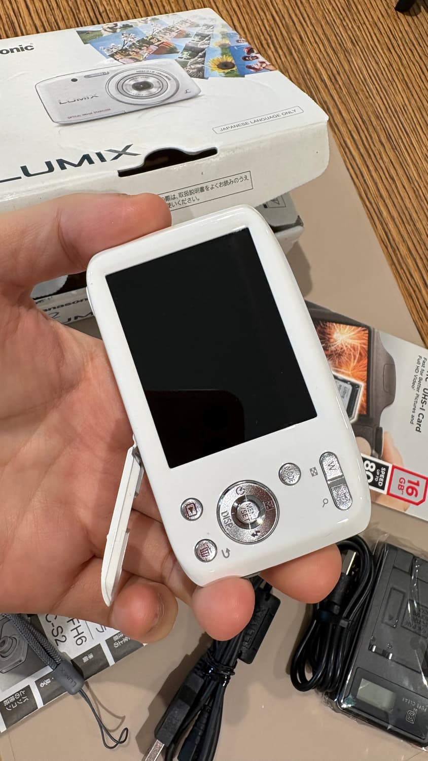신품급 파나소닉 DMC-S2 흰색 빈티지디카/카메라 상품이미지7