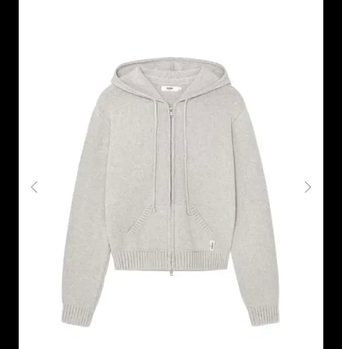 Glowny 글로니 니트집업 상품이미지1