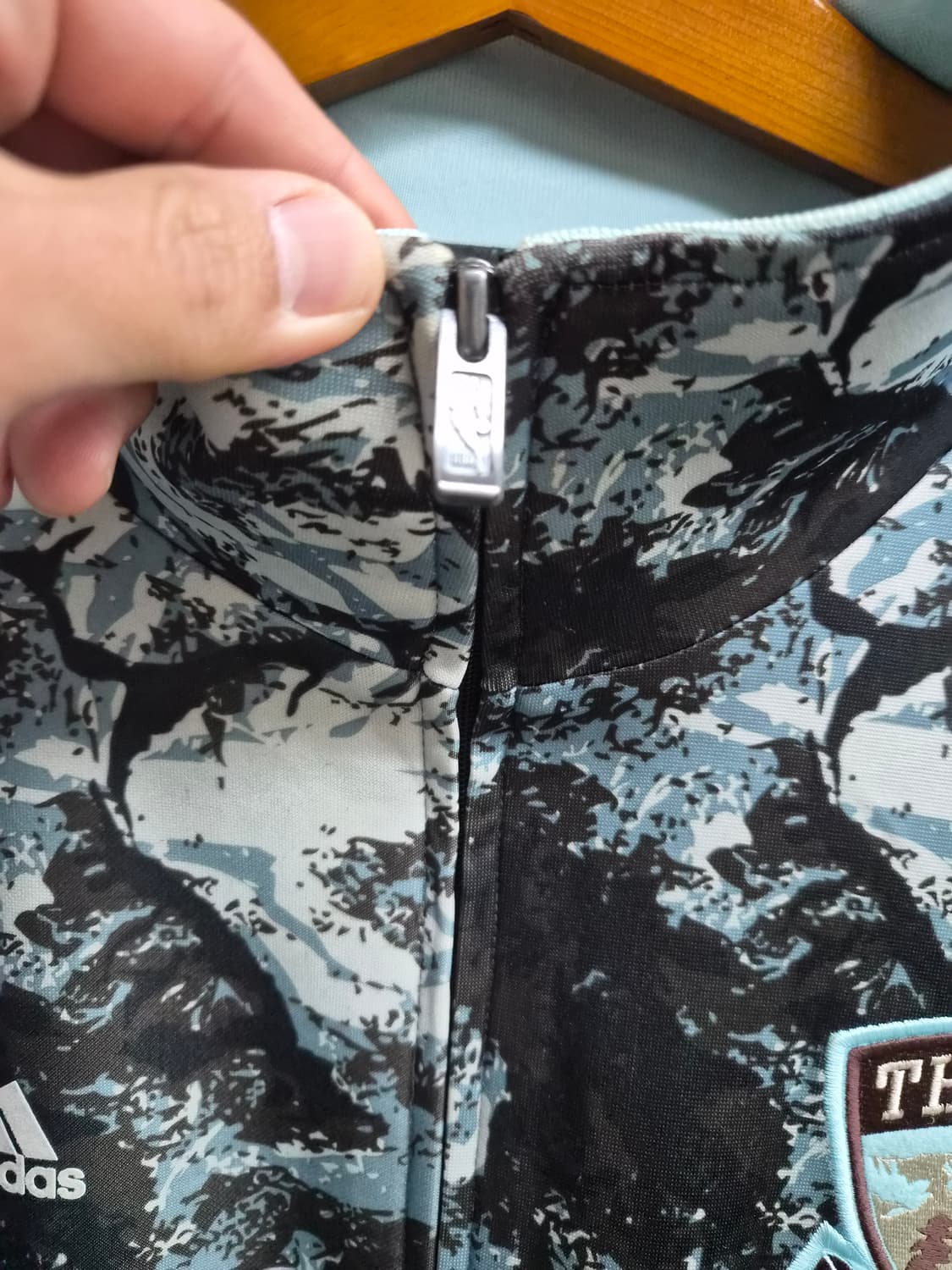 해외 XL) 아디다스 NBA 덴버 너겟츠 빅사이즈 져지 팝니다 상품이미지4