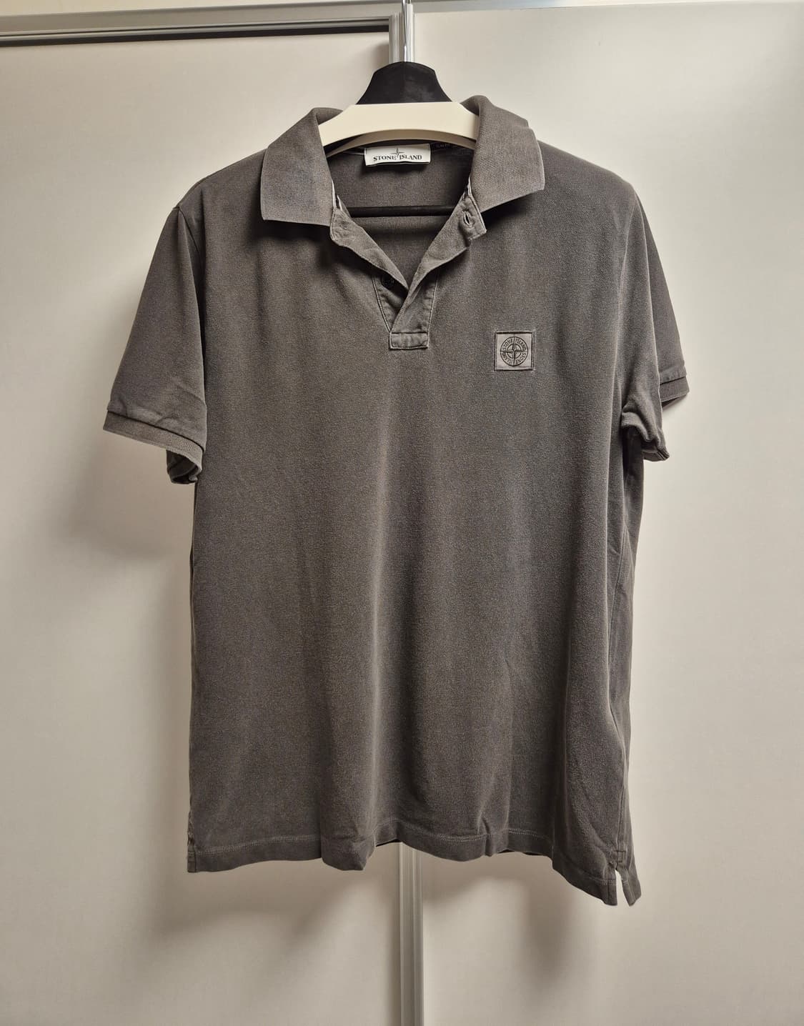 스톤아일랜드 매장판 / 차콜 피그먼트다잉 피케 / XL 상품이미지1
