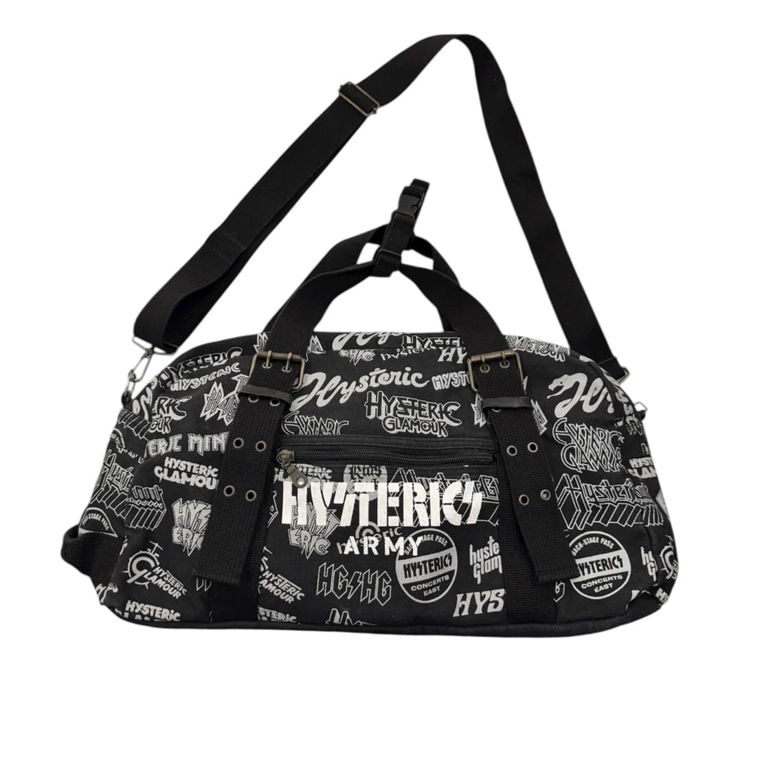 히스테릭글래머 밀리터리 2웨이 숄더백 블랙 상품이미지2