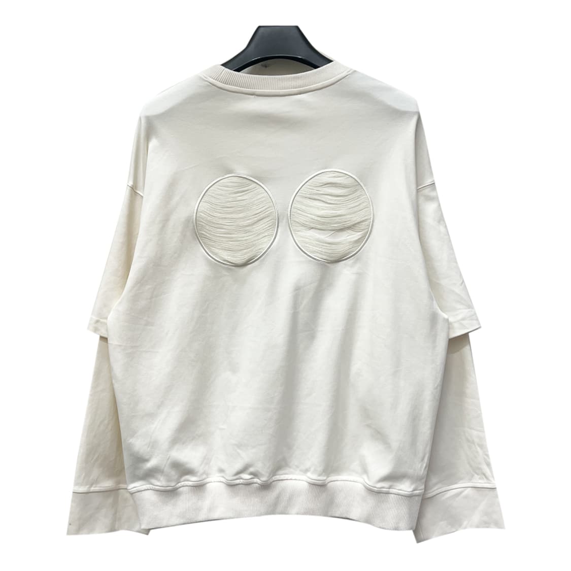 송지오 더블 슬리브 크루넥 긴팔 100 상품이미지2