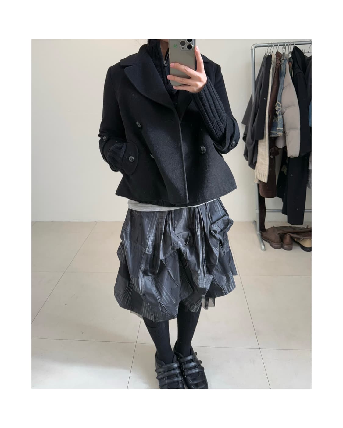 빈티지 7부 슬리브 자켓 상품이미지1