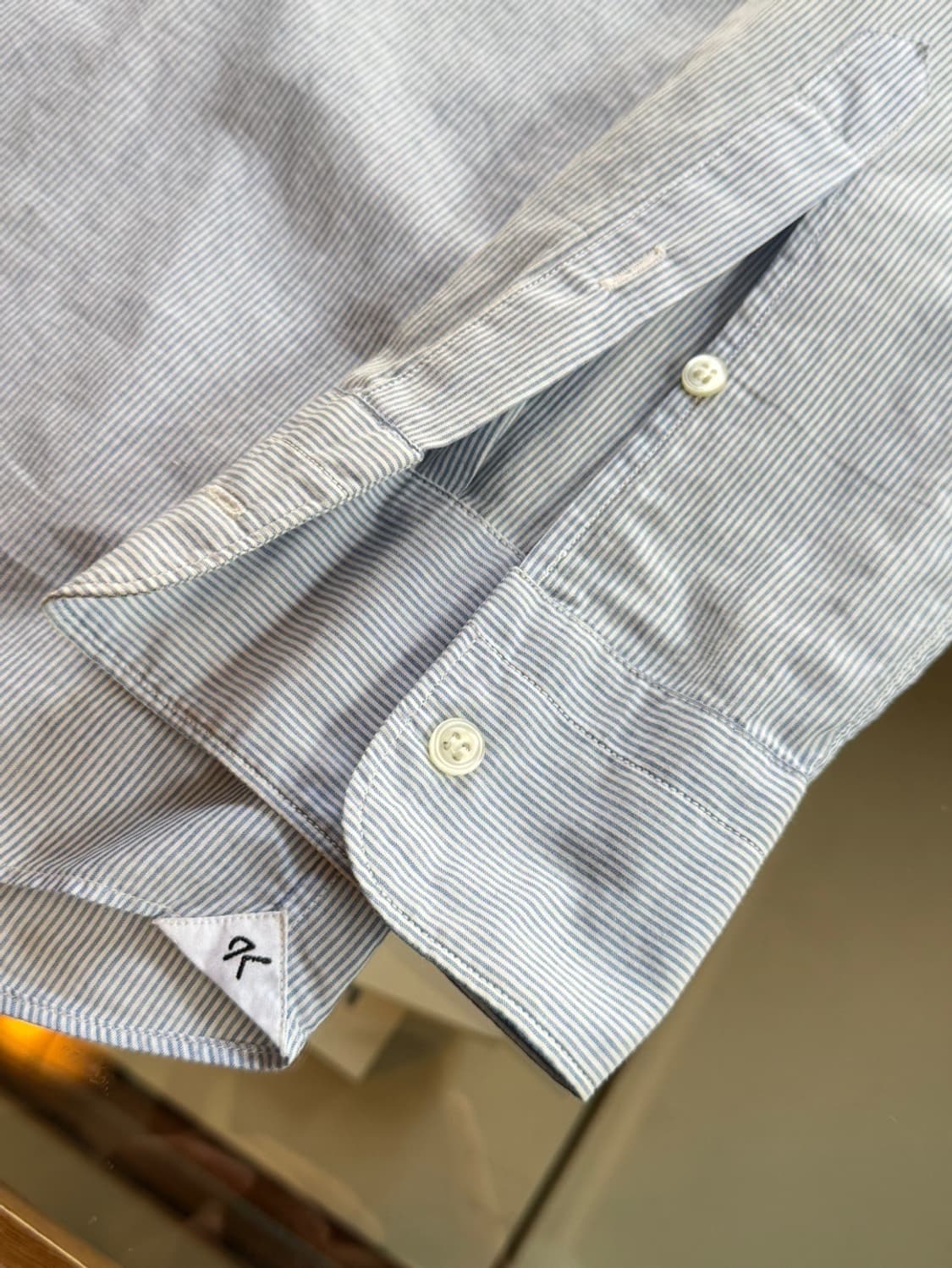 메종키츠네 셔츠 슬림100 상품이미지9