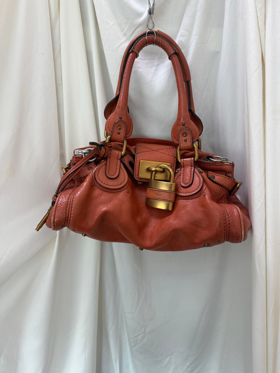 A+ ) 끌로에 패딩턴백  레드브라운 상품이미지1