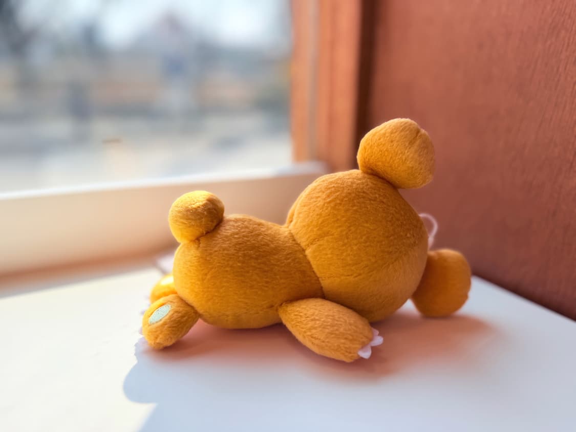 일본 반다이 포켓몬 윙크 깜지곰 봉제인형 15cm 상품이미지3