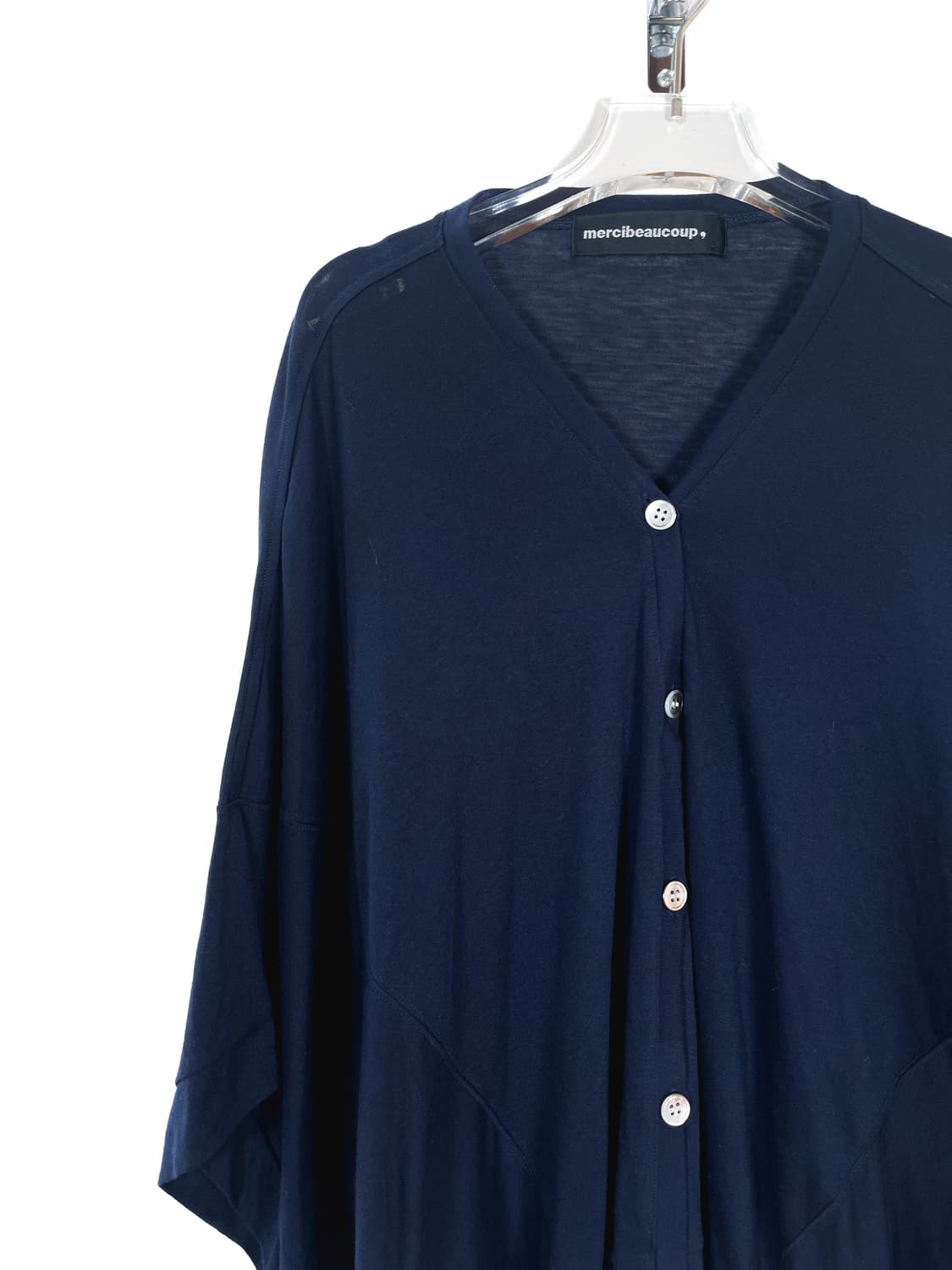 메르시보꾸 돌먼 슬리브 가디건 상품이미지2