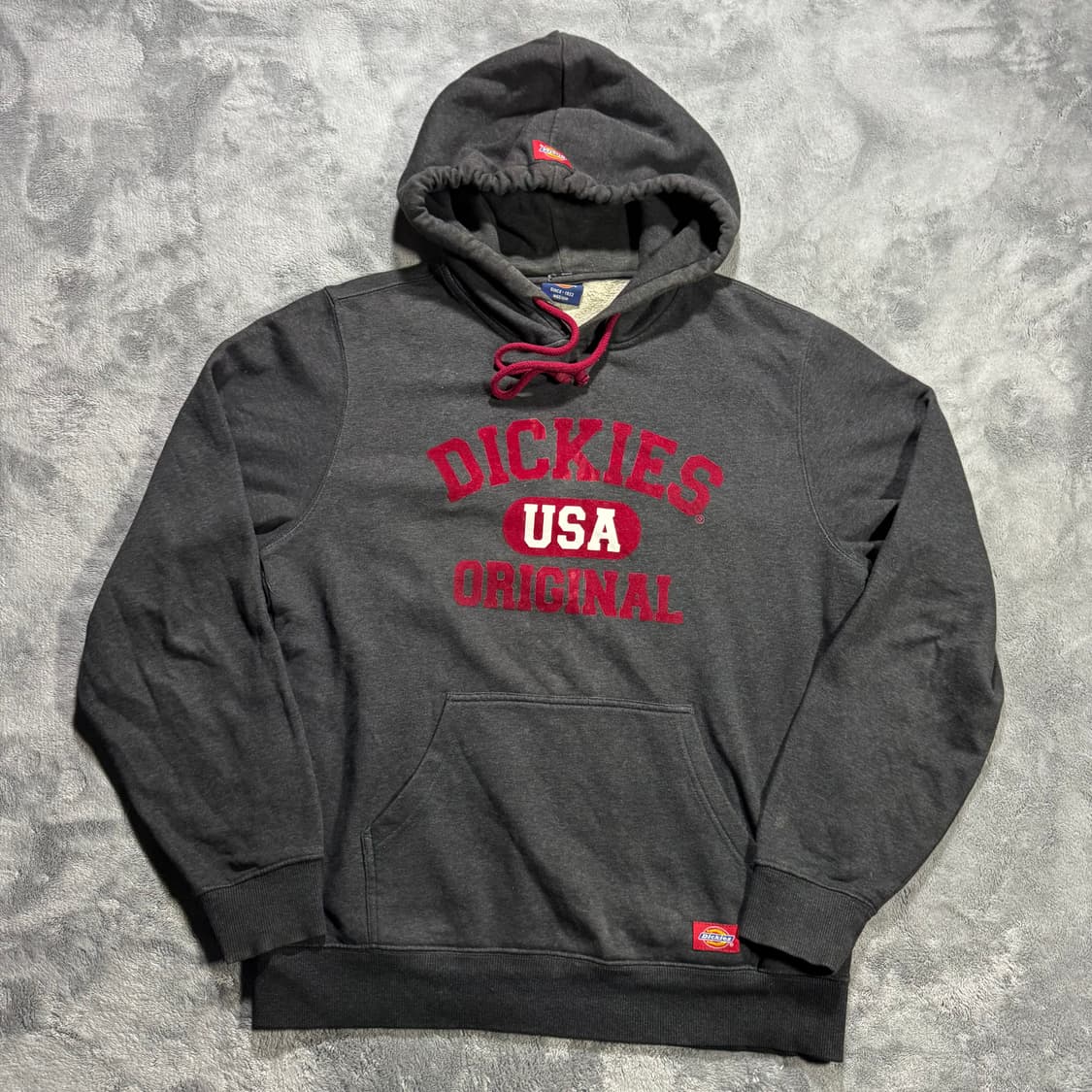 디키즈 레터링 후드티 상품이미지1