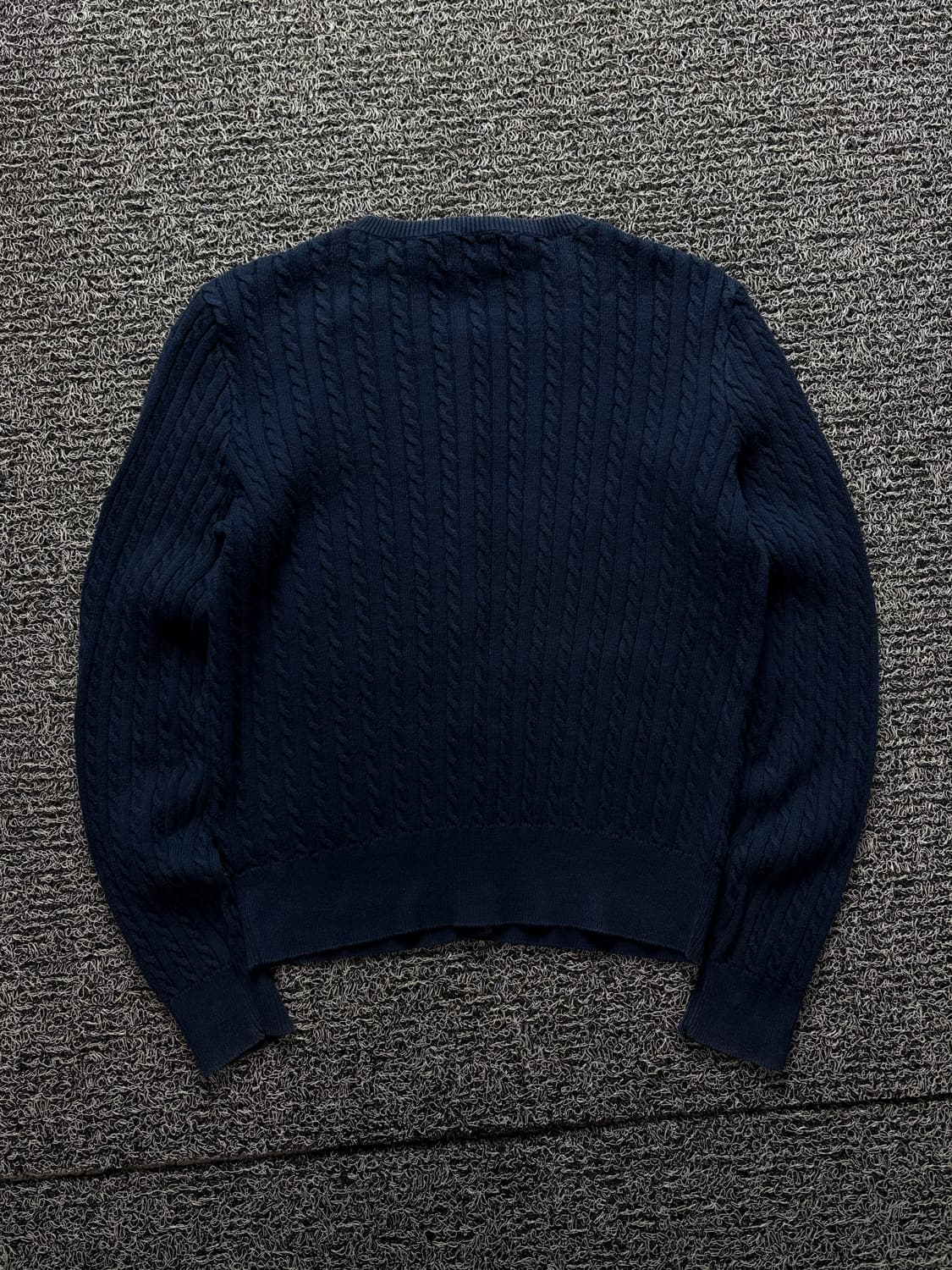 폴로 랄프로렌 신형 화이트 포니 우먼스 꽈배기 가디건 1412  상품이미지4