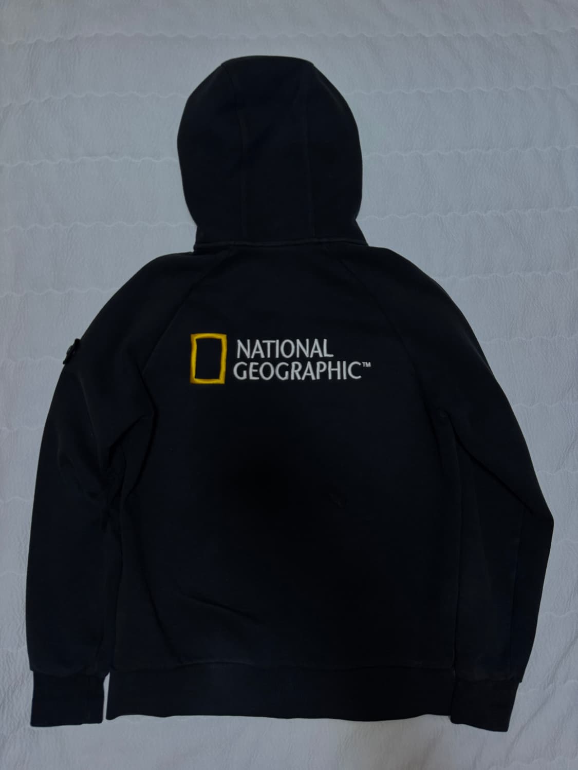 네셔널지오그래픽 빅로고 후드집업 상품이미지4