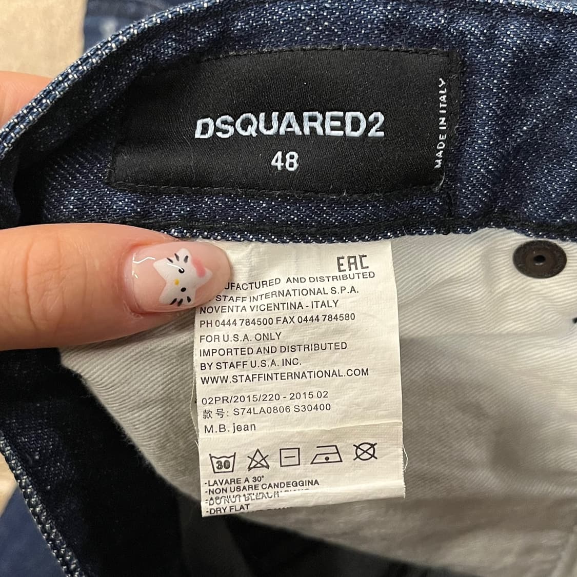 [정품/48] DSQUARED2 디스퀘어드 데님 청바지 b17 상품이미지6