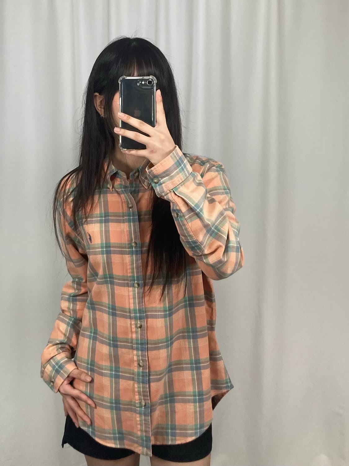 폴로 체크 셔츠 상품이미지2