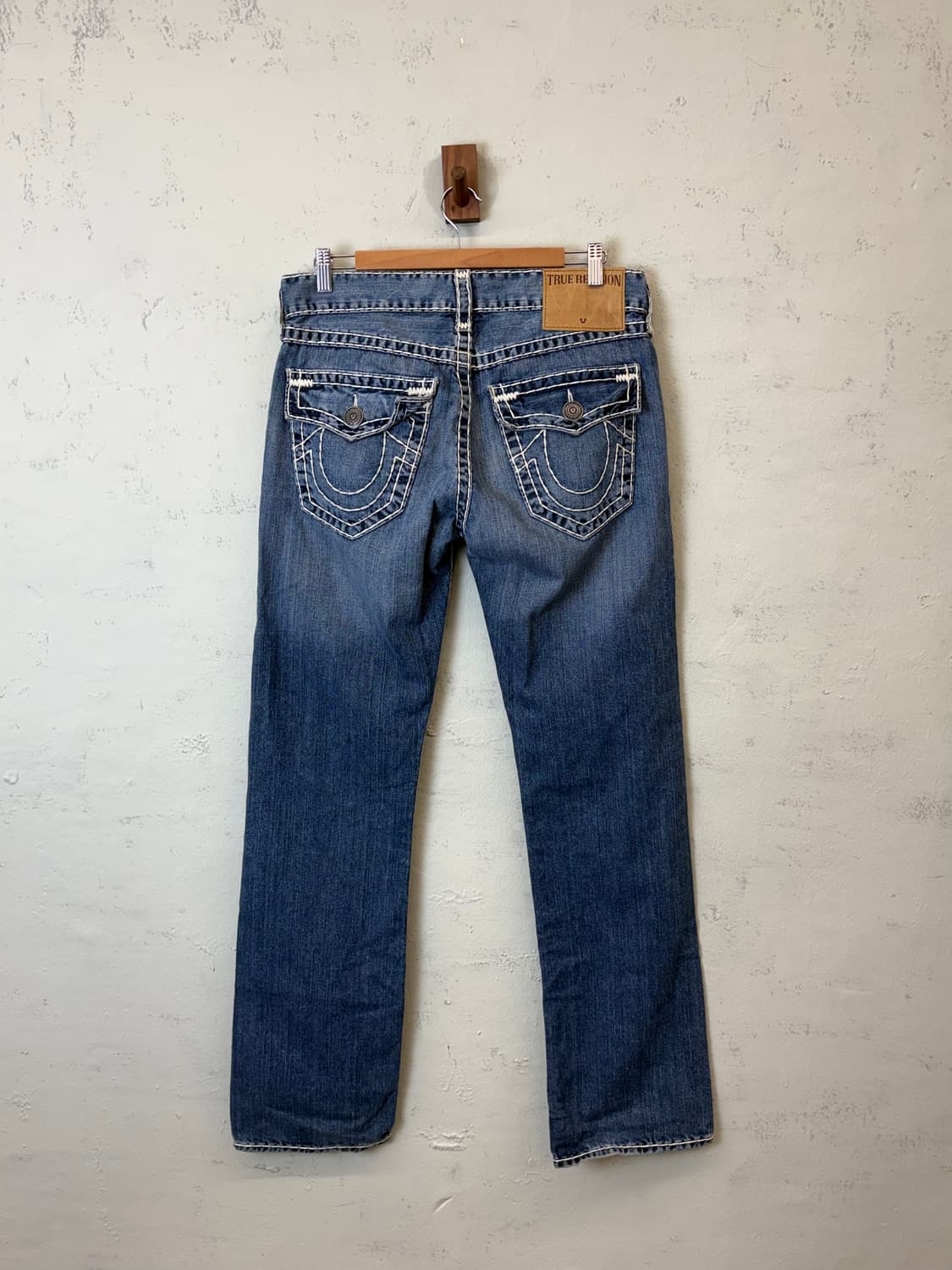 트루릴리전 빈티지 워싱 데님팬츠 상품이미지2