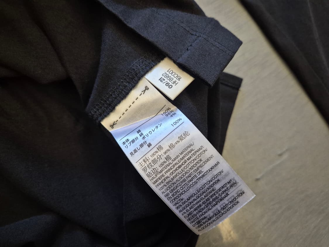 Y-3 요지야마모토 클래식 헨리넥 롱 슬리브 상품이미지7