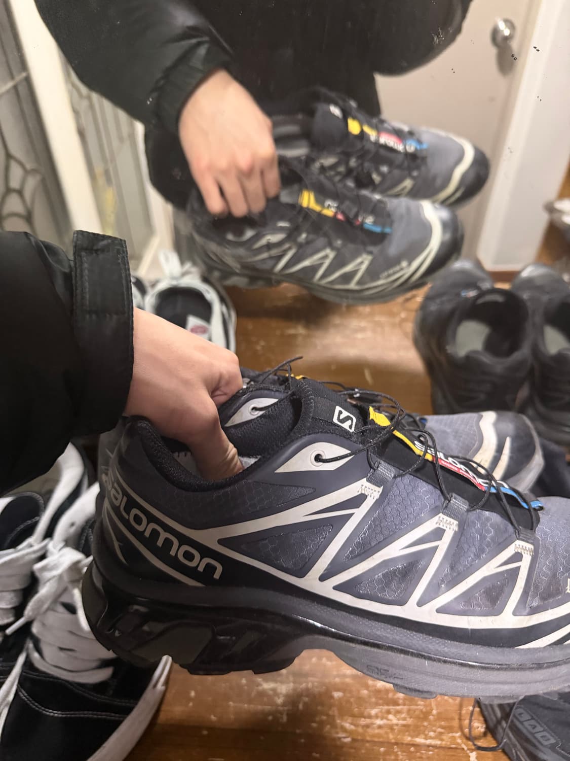 살로몬 xt-6 고어텍스 에보니 블랙 270 상품이미지1