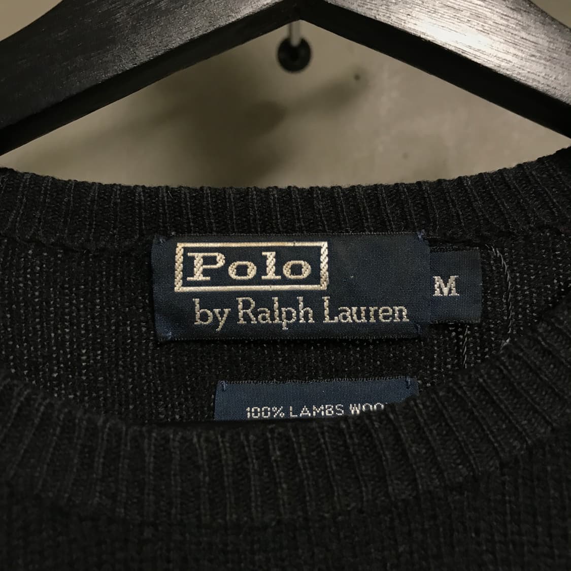 폴로 랄프로렌 니트 블랙 M 상품이미지4