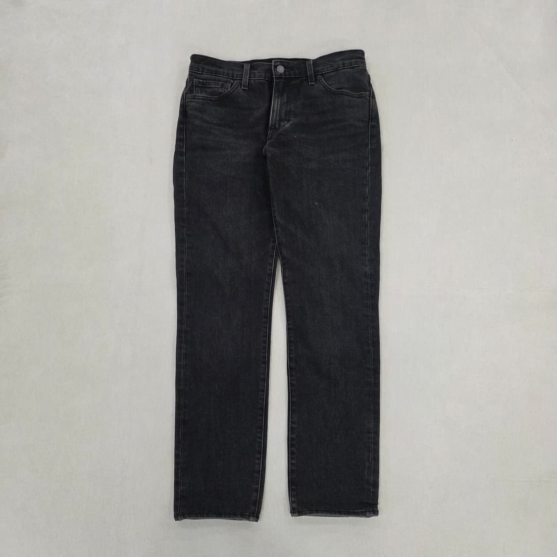 [W30 L32] 리바이스 511 흑청 워싱 데님 팬츠 바지 1229J 상품이미지1