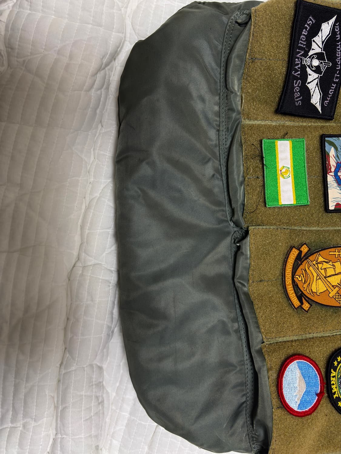 Alpha industries mil patch helmet bag 상품이미지4