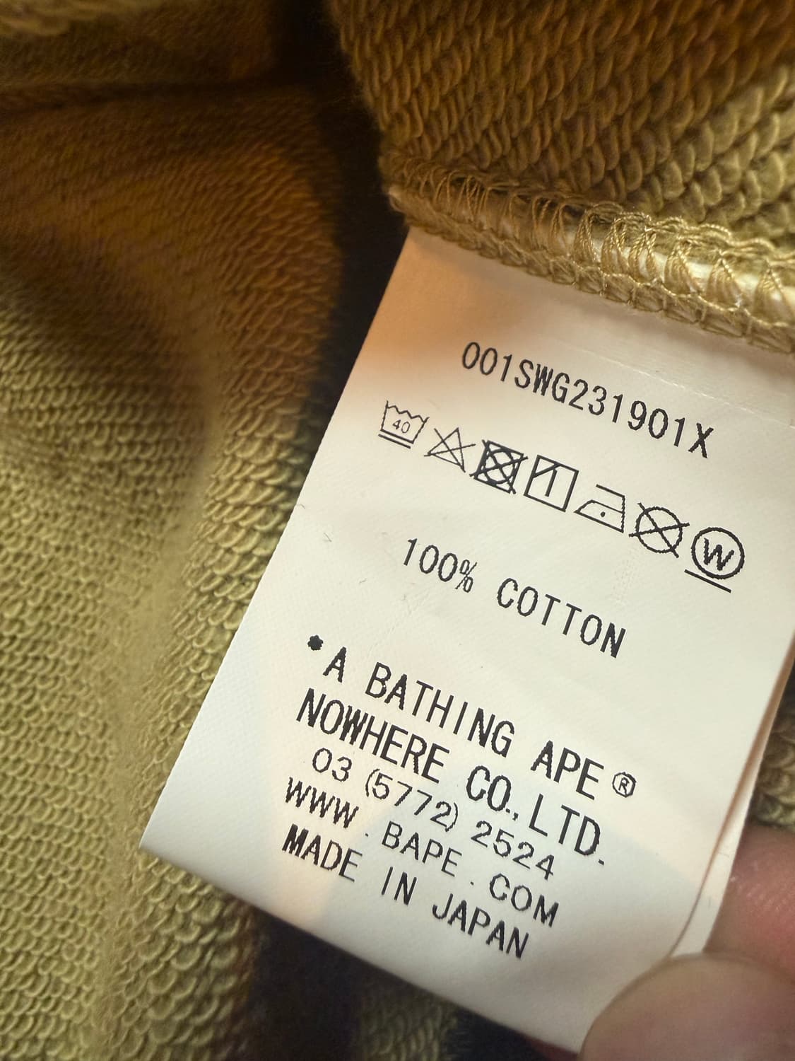 (XXL) 베이프 X 코치 크루넥 맨투맨 상품이미지5