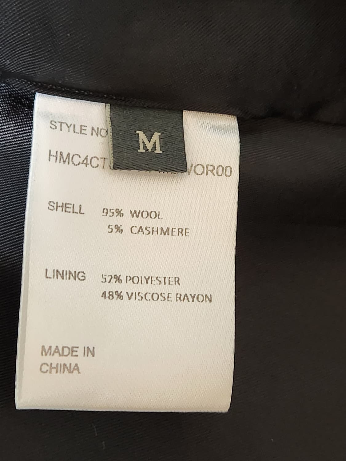 새제품 한스스타일 캐시 블렌드 더플코트 상품이미지8