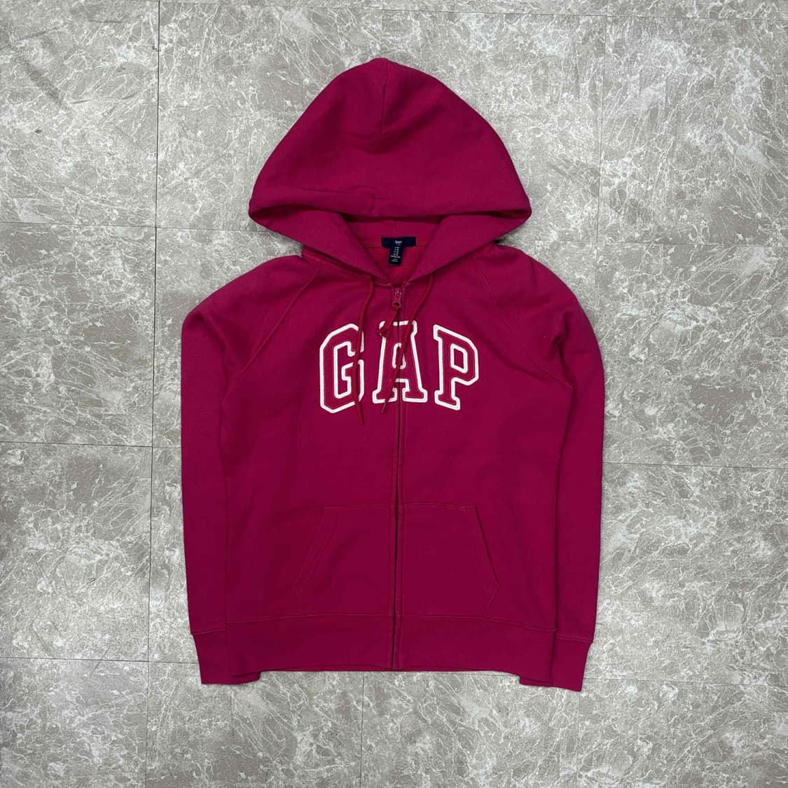 Gap 갭 y2k 여리핏 걸즈 스웻 후드집업 희귀져지(M) 상품이미지2