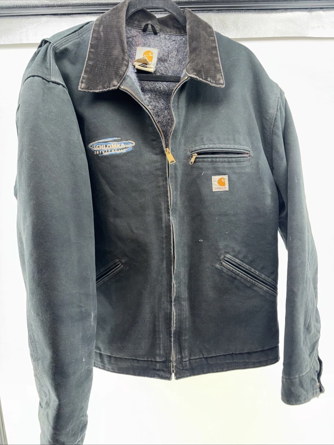 칼하트 J01 빈티지 디트로이트 자켓 블랙 상품이미지2