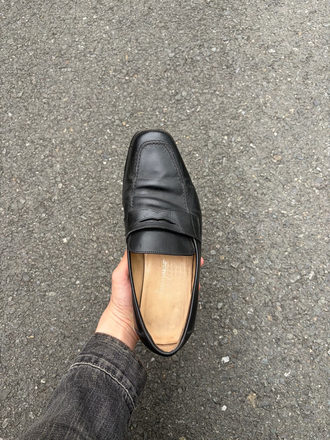 페라가모 레더 페니 로퍼 상품이미지2