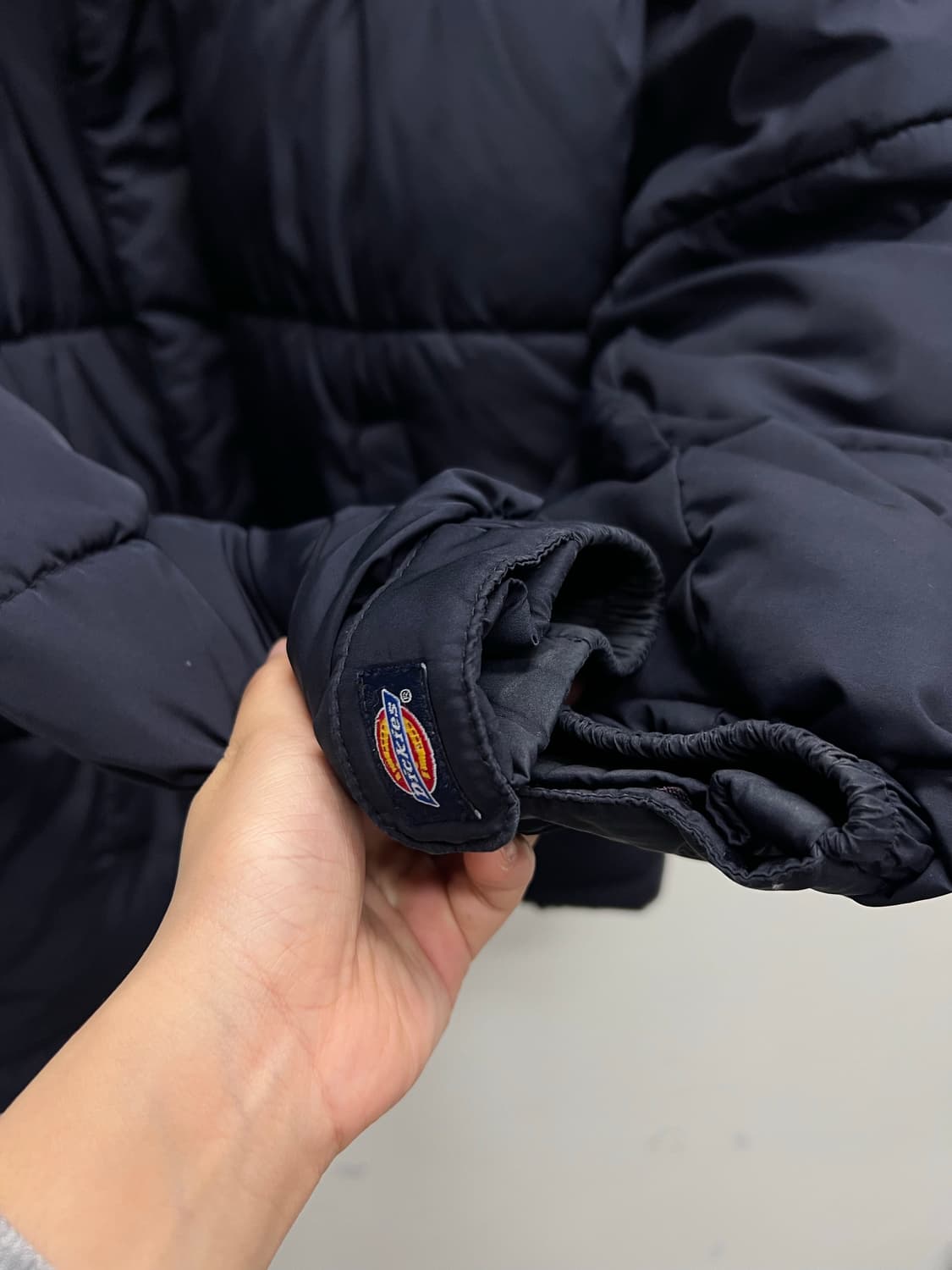 디키즈 올드스쿨 숏패딩 다크네이비 상품이미지5