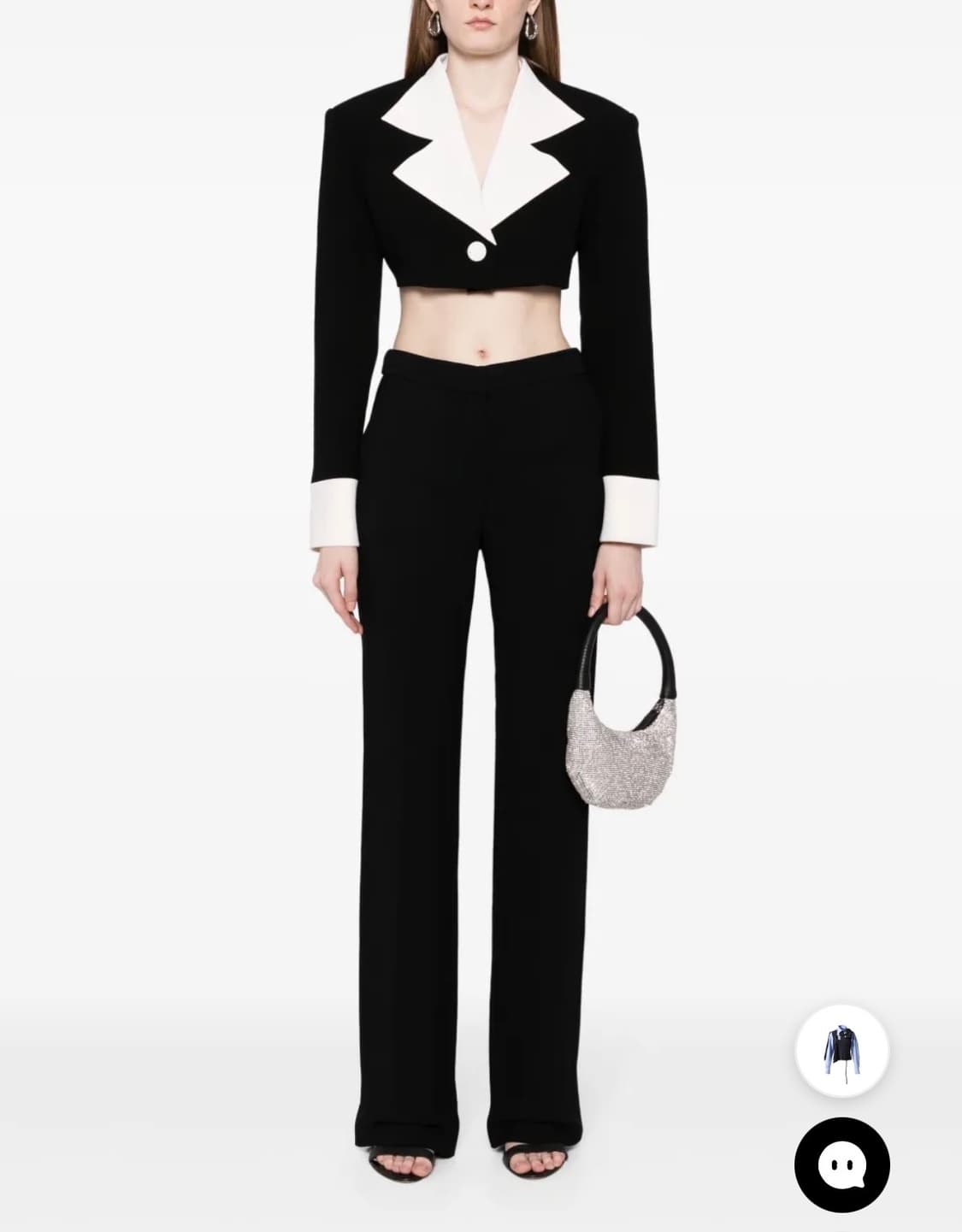 KIMHEKIM 김해김 투톤 크롭 자켓 34 상품이미지2