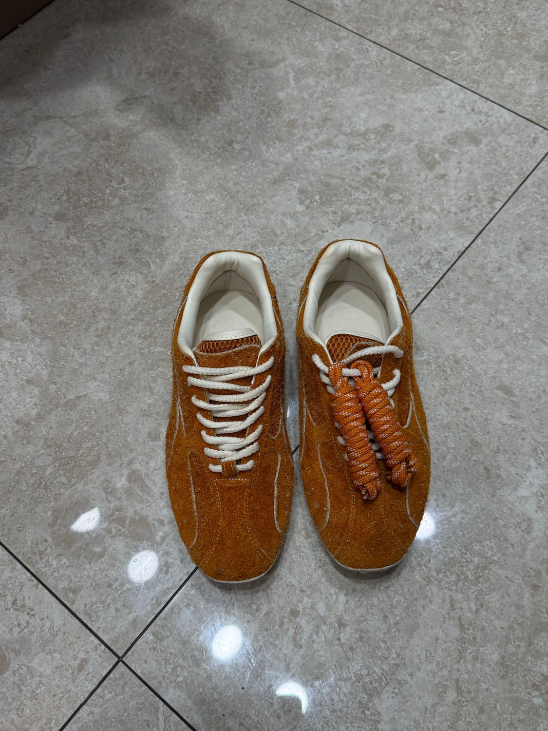 야세 스파이더 팝 스니커즈 오렌지  상품이미지3