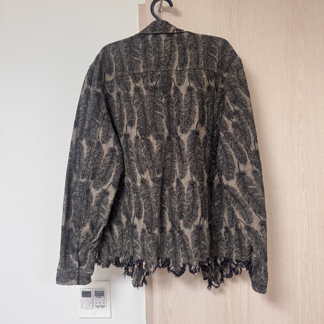 [3]kapital 캐피탈 페더 자켓 블랙베이지 상품이미지4