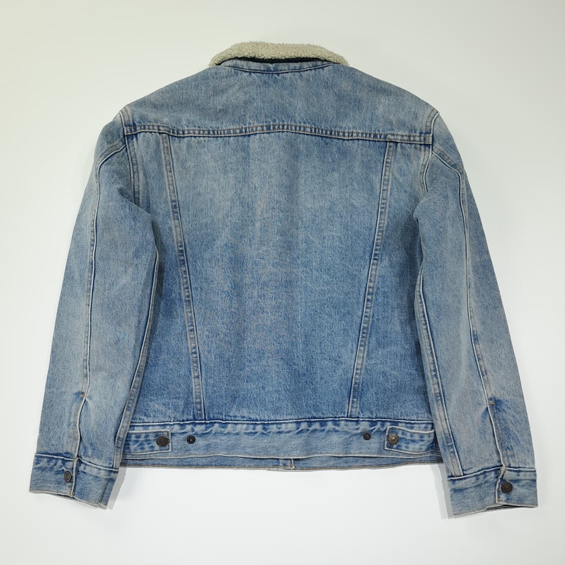 CL272 M 리바이스 빅E 데님 쉐르파 라이트블루 자켓 아우터 상품이미지9
