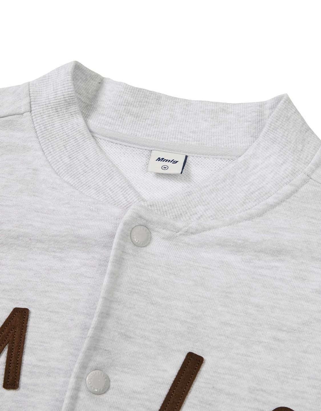 Mmlg 데이웨어 스웨트 점퍼 애쉬그레이 상품이미지2