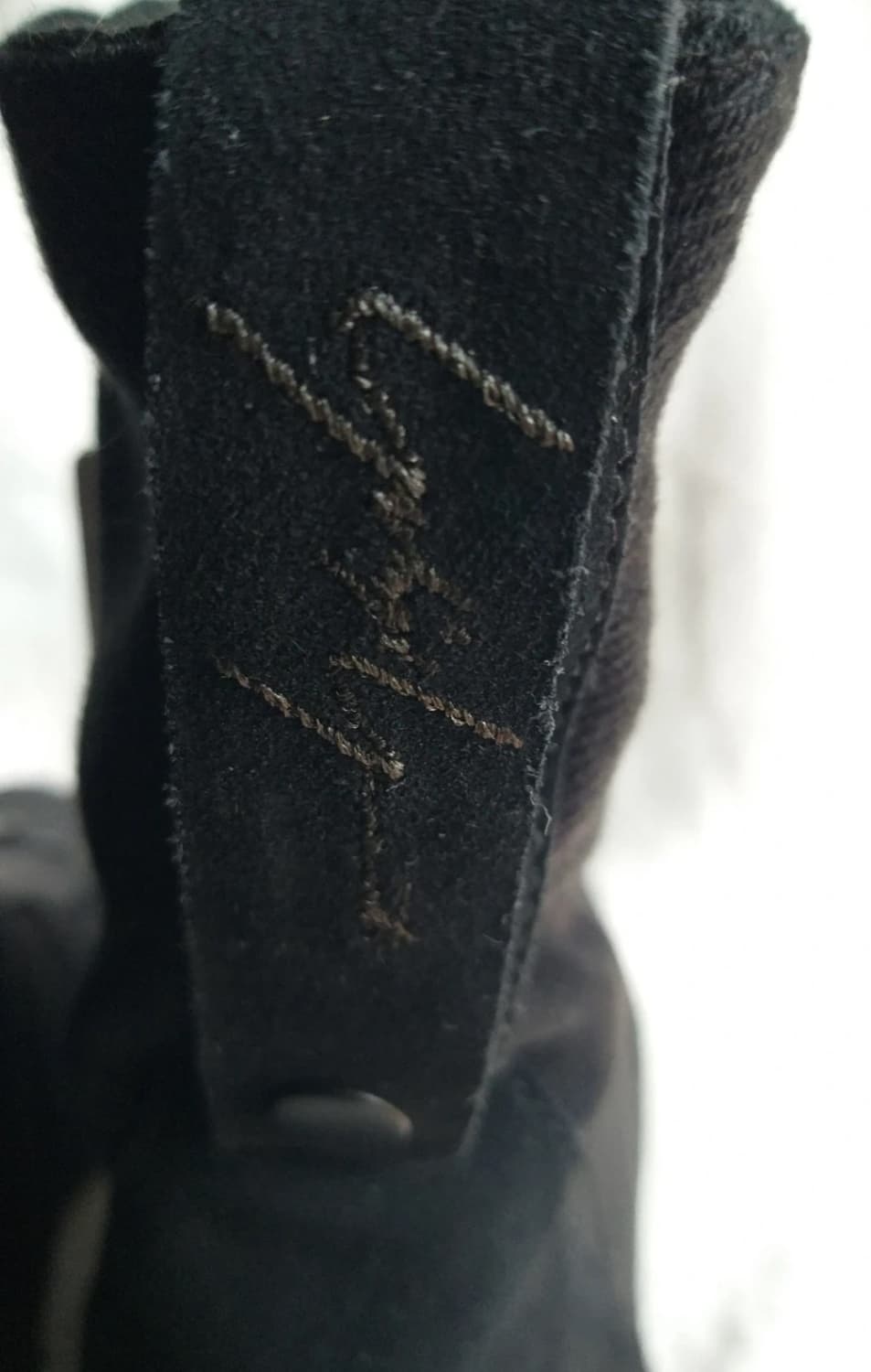 Yoji yamamoto 요지 야마모토 아디다스 블랙 하이탑 상품이미지4