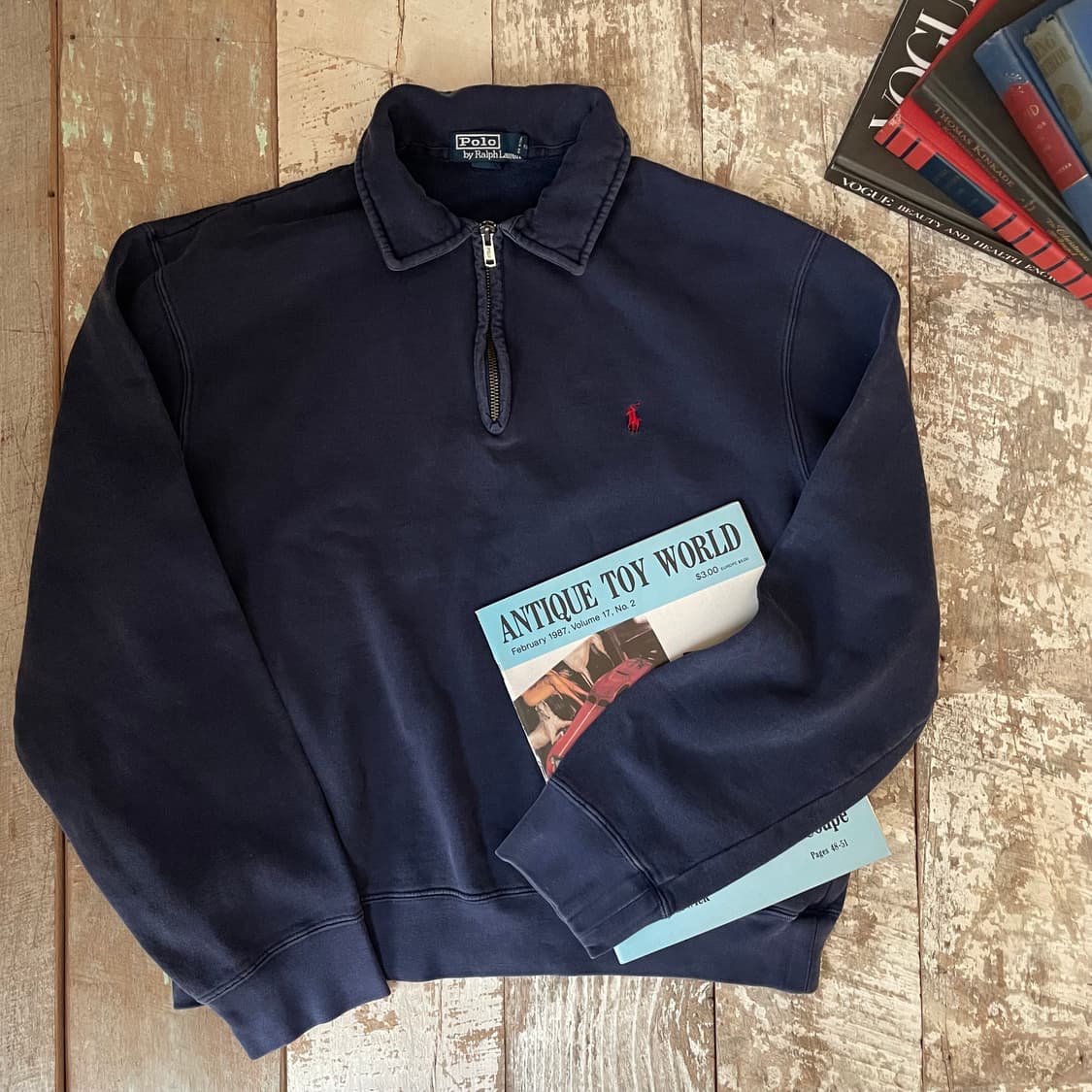 Vintage Polo Ralph Lauren Half Zip Sweat 상품이미지1