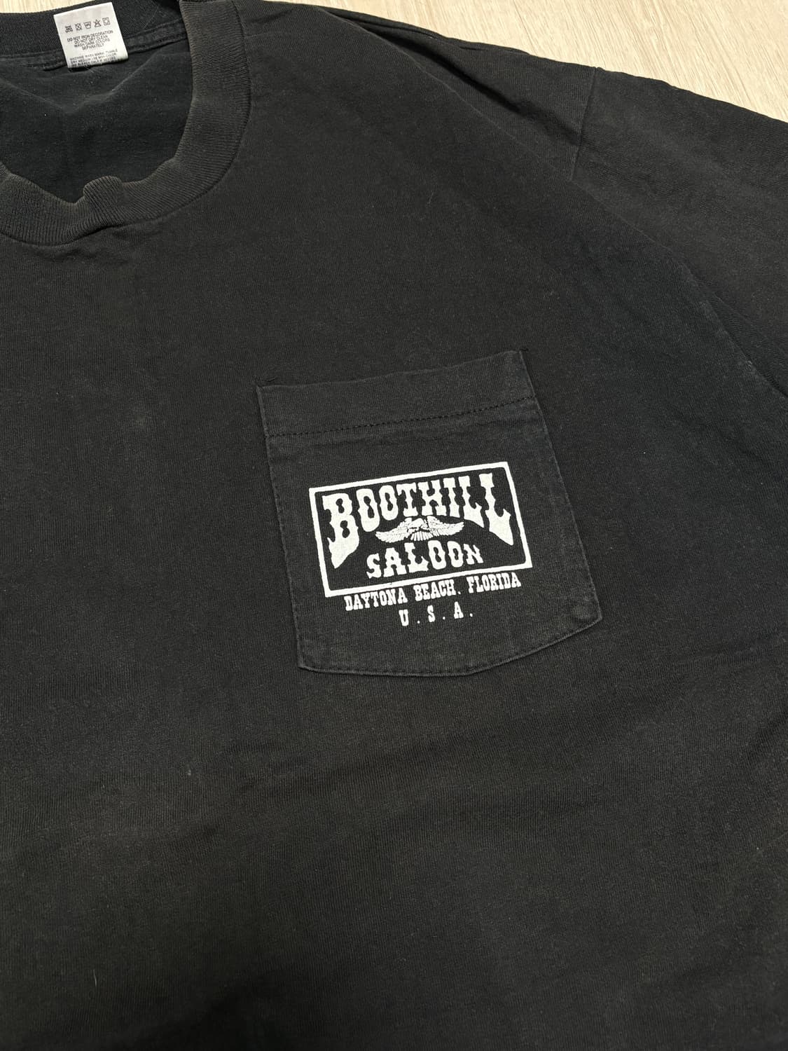 90s 부트힐 살룬 바이크 위크 포켓 반팔 상품이미지3