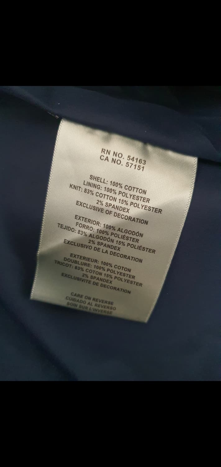 리바이스 Levi's 데님 후드 집업 자켓 L (미개봉 새 제품) 상품이미지5