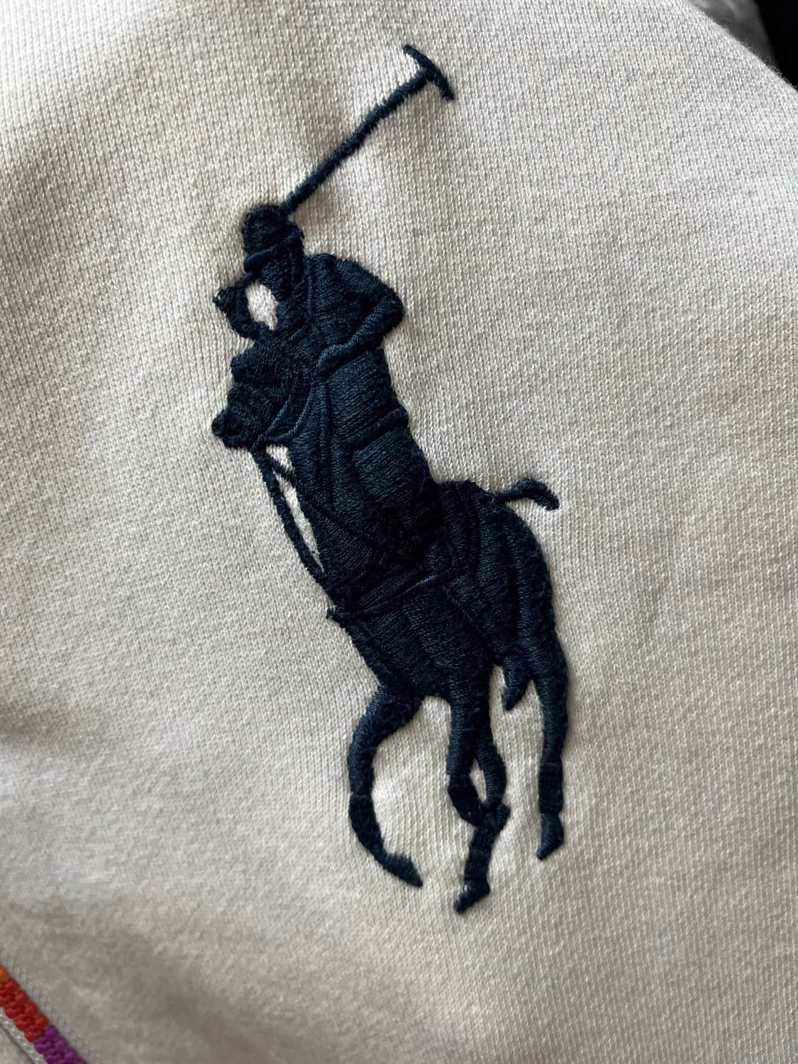 폴로랄프로렌 빅포니 화이트 후드집업 상품이미지2