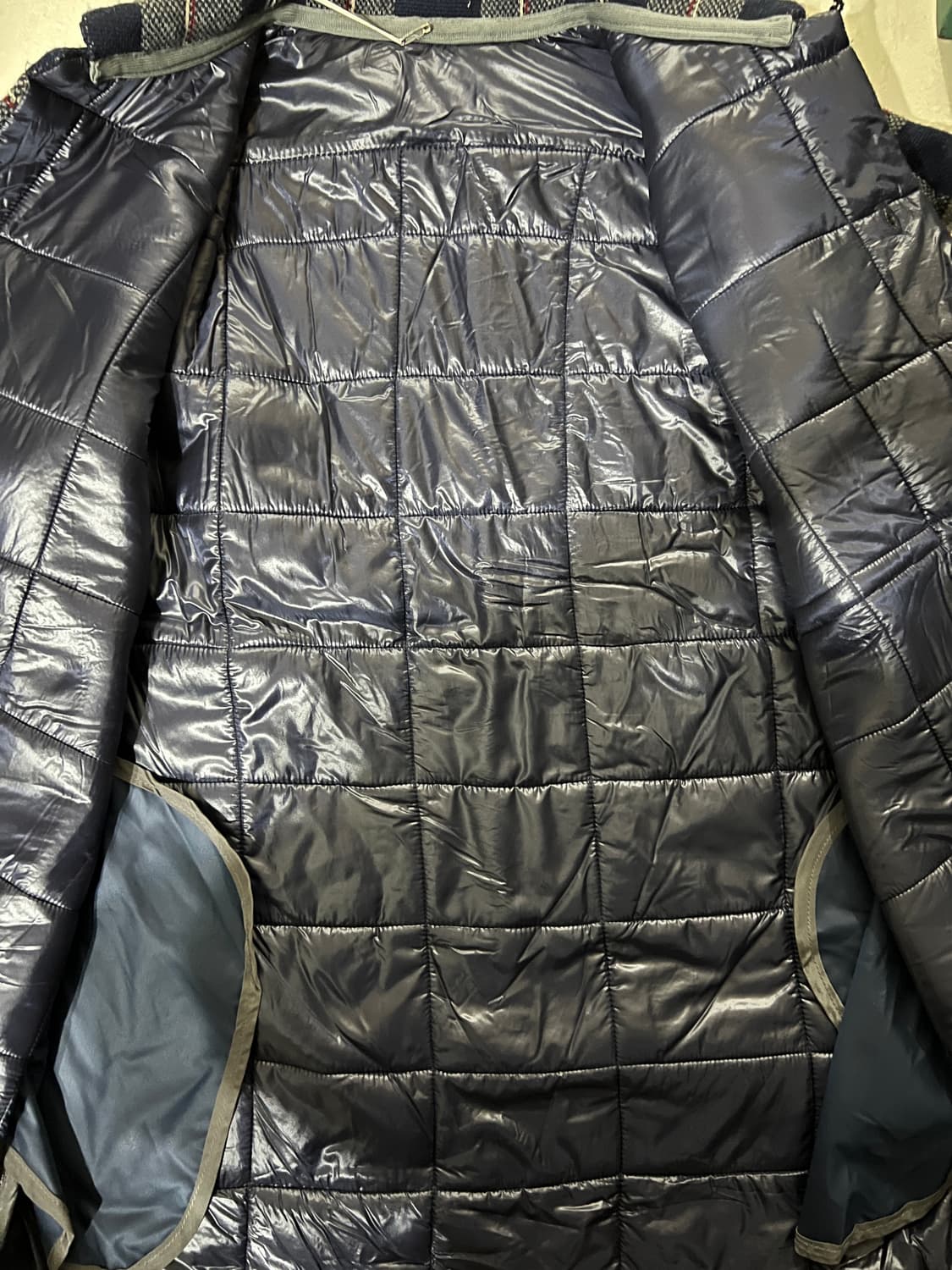 sacai Check Hybrid Shirt Jacket 상품이미지5