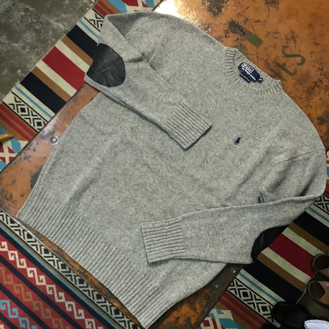폴로랄프로렌 그레이 울 니트 남성 105 사이즈 상품이미지2
