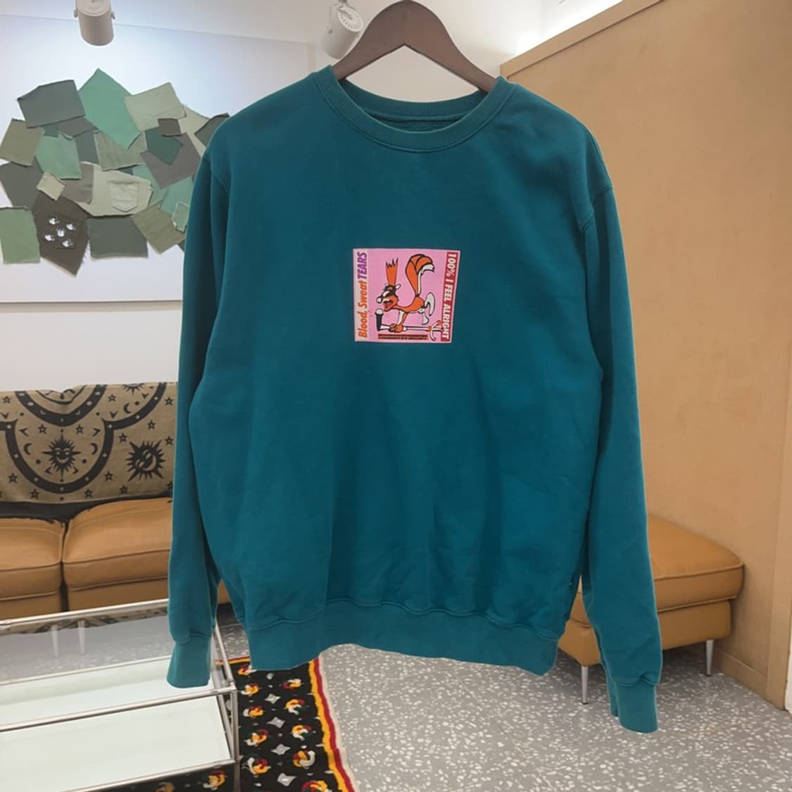 디스이즈네버댓 키치 카툰프린팅 약기모 맨투맨 M C07485 상품이미지3