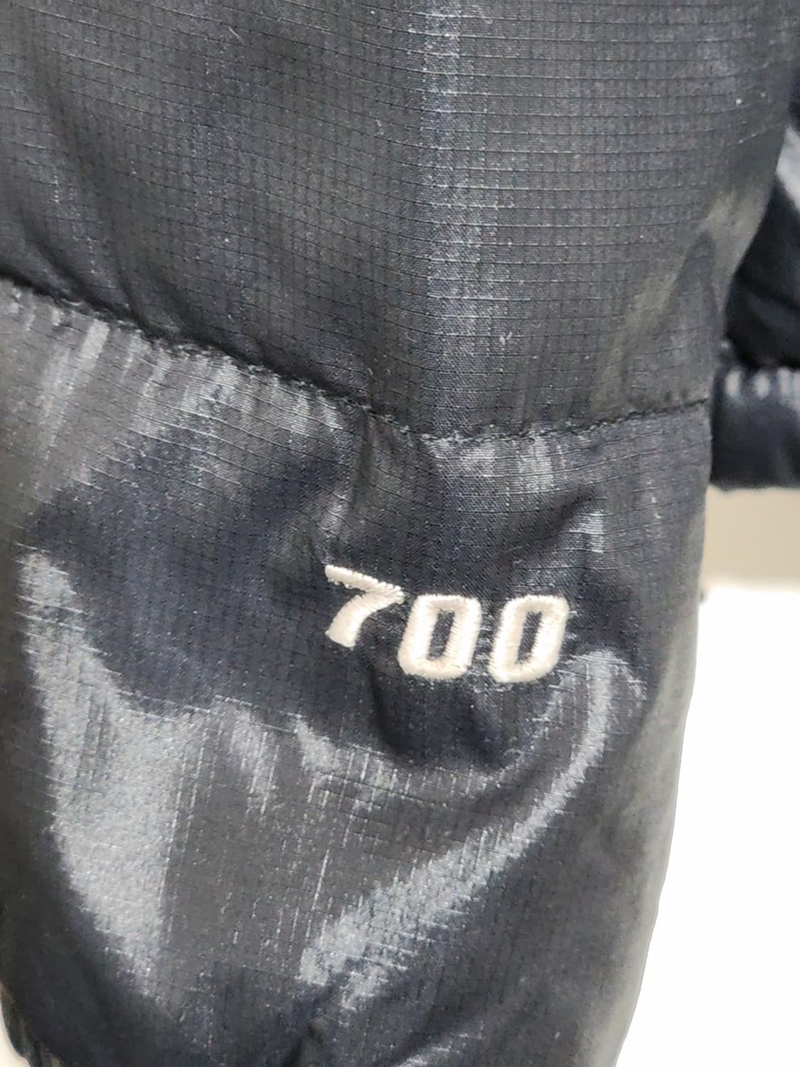 (L) 노스페이스 눕시패딩 점퍼 블랙 거위털 700 구스다운 자켓  상품이미지5